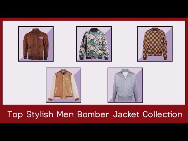 Top Stylish Men Bomber Jacket Collections | At William Jacket.