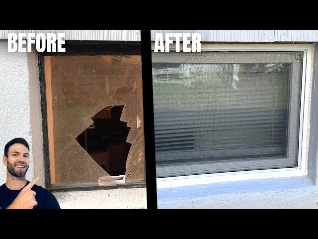 How to Replace a Basement Window in Concrete (DIY Step-by-Step)