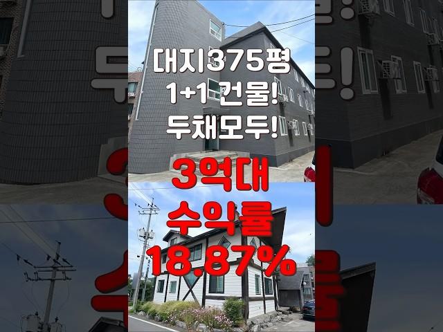 (10460) 천안다가구 올리모델링! 375평의 토지에 두건물을 모두다! 독채 주인세대, 18가구 투룸만있는 다가구! #천안아산건물 #천안건물 #건물매매 #급매 #반값매매