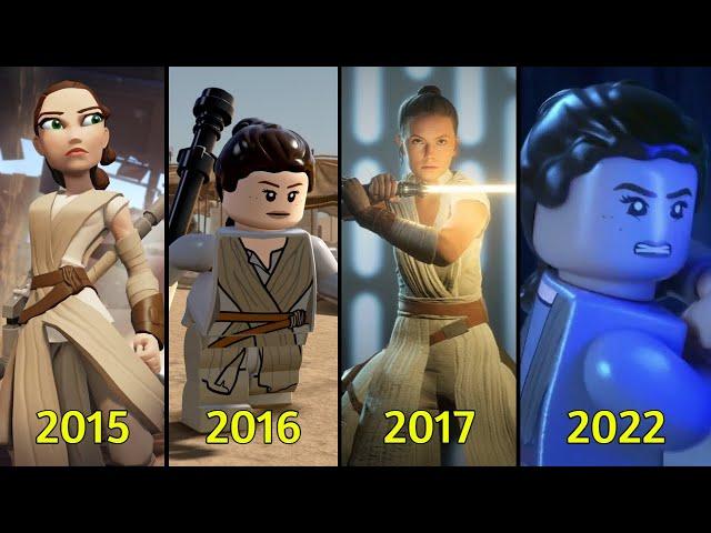 Evolution of Rey Skywalker in Video Games (2015~2022)