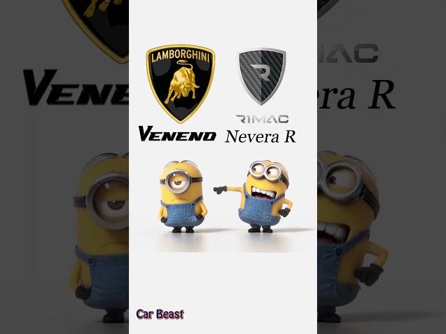 Lamborghini Veneno vs Rimac Nevera R#tiktok #automobile #lamborghini #car #funny #viralvideo #fyp