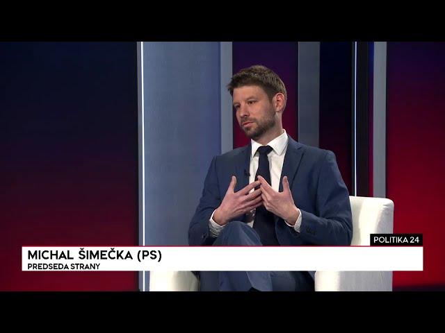 POLITIKA 24: Michal Šimečka (9.3.2025)