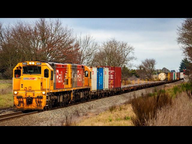 Covering KiwiRail's Main South Line - Winter 2024