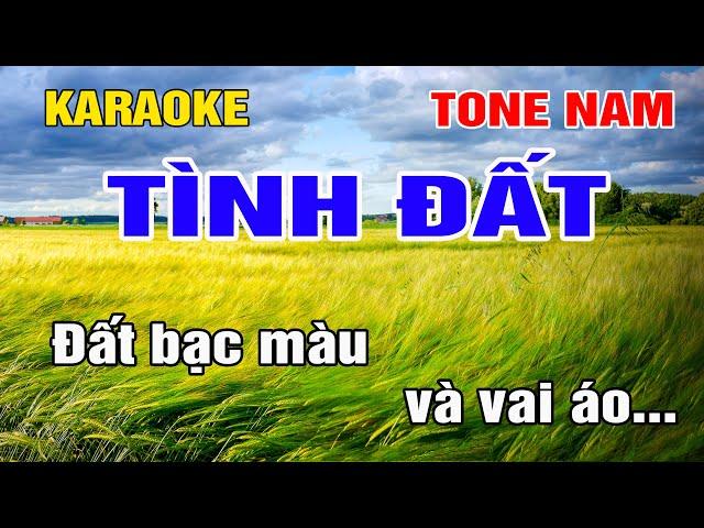 Tình Đất Karaoke Tone Nam Nhạc Sống gia huy beat