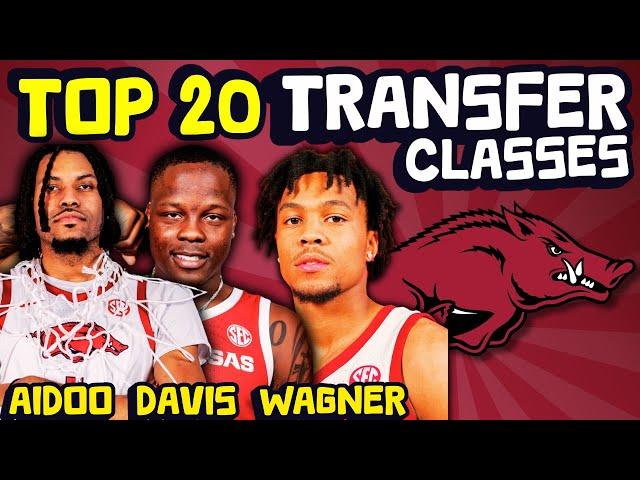 Meet The Transfers - Arkansas | Top 20 College Basketball Transfer Portal Class Rankings