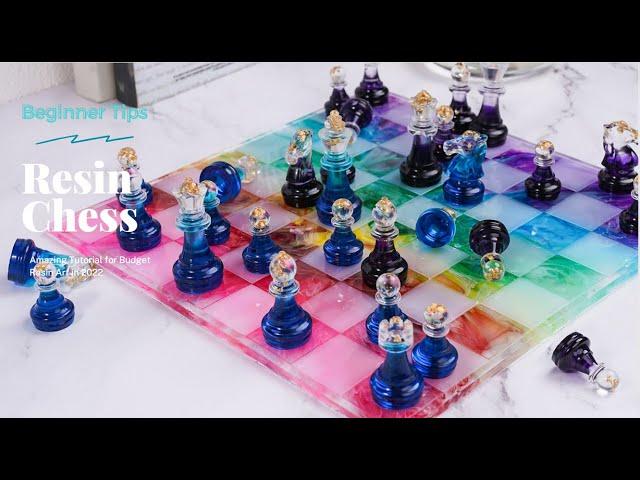 The Easiest Way To Make Beautiful Resin Chess 2022