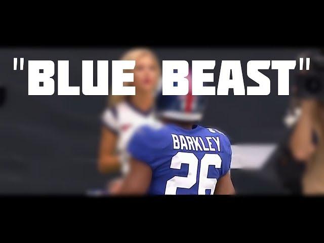 Saquon Barkley- "Blue Beast" Mid-Season Highlights New York Giants Hype
