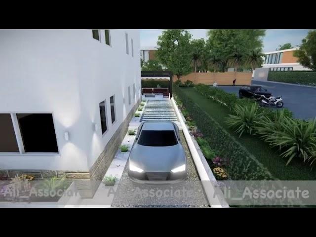 50X100 Feet Vill House Design | 5BHK House Design #exterior #house #design #modern #landscape #green