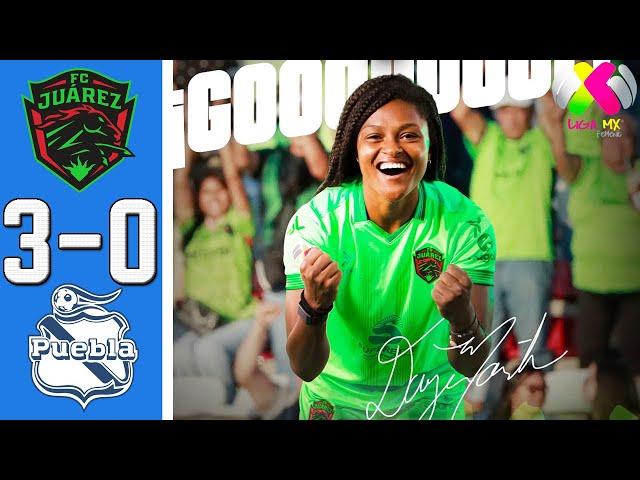 Juarez vs Puebla 3-0 Resumen Y Goles COMPLETO | Liga MX Femenil 2025 HD