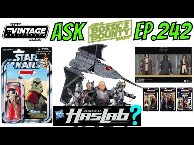 HasLab Bad Batch Havoc Marauder? New Vintage Collection Sandtrooper? Star Wars Episode 1 Three Pack?