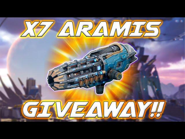 [WR] 7 new Aramis Weapons Giveaway! war robots Update 10.1 aramis giveaway #wrwinaramis #warrobots