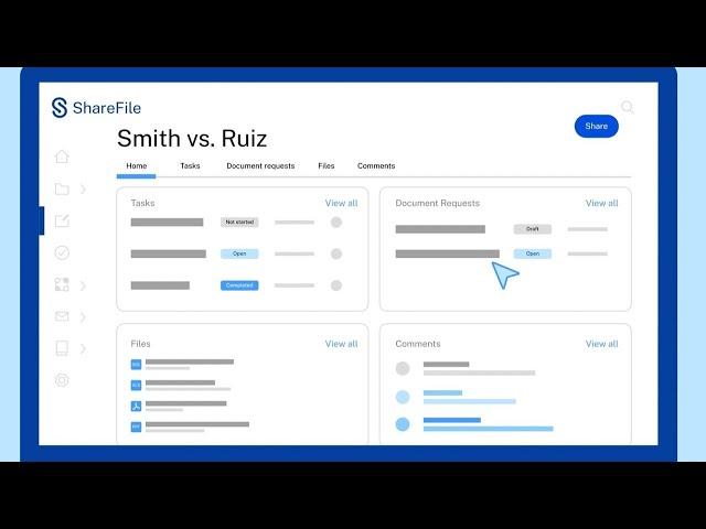 Streamline your document-related workflows with ShareFile for Legal