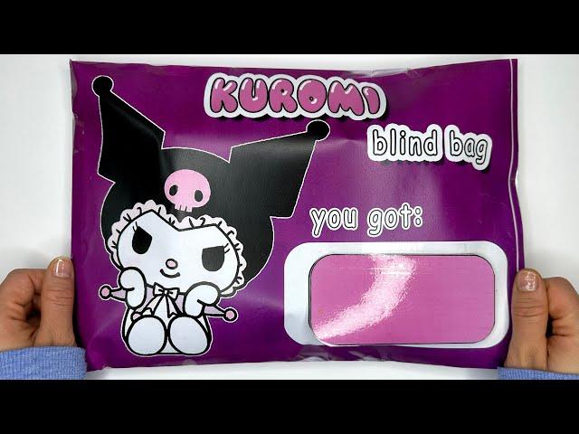 KUROMI BLIND BAG | ASMR | Sanrio | Paper sanrio