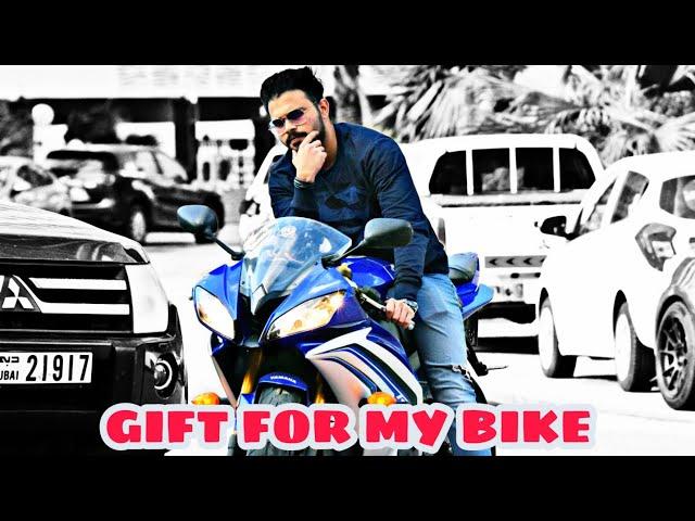 Gift for my Bike | Yamaha r6 | Dubai #motovlogs #aneesmukadam #ubuy