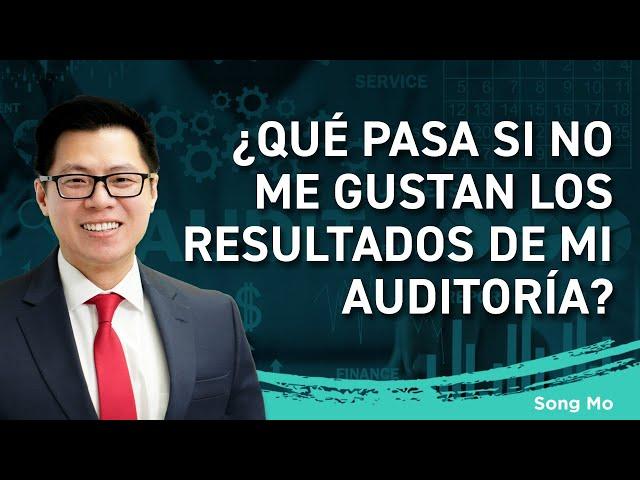 ¿Qué pasa si no me gustan los resultados de mi auditoría?