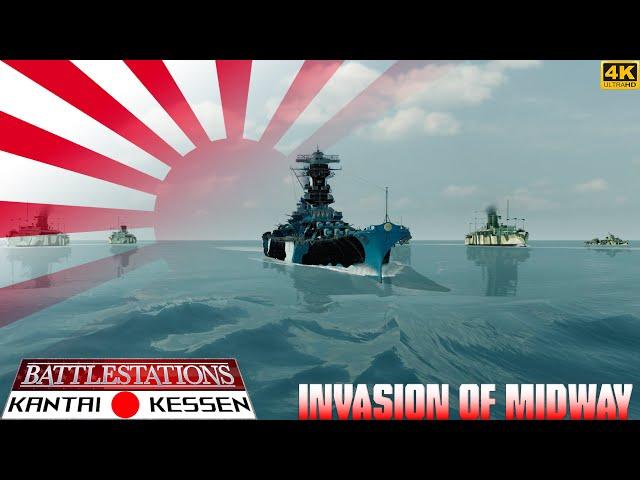 Invasion Of Midway | Battlestations Kantai Kessen Mod 2024