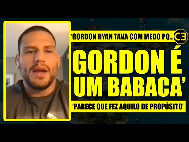 EXCLUSIVO! PREGUIÇA DETONA GORDON RYAN E SUGERE MALDADE EM POLÊMICA