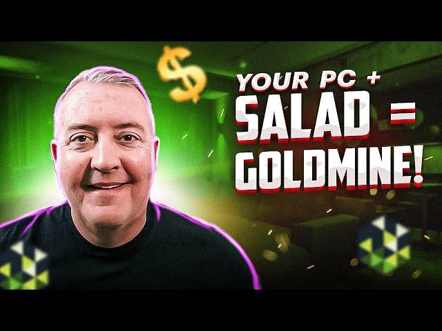 Turn Your PC Into A Passive Gold Mine In 7 Minutes With Salad Miner!