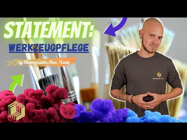 Werkzeugpflege...wofür?? | Statements & Meinungen | by Malermeister Max Thiede