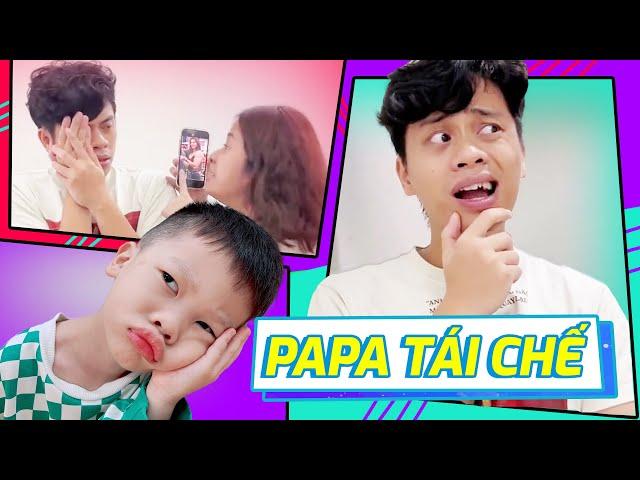 Thế Giới Ảo Siêu Bựa Cùng Với Gia Đình Papa Tái Chế | Papa Tái Chế