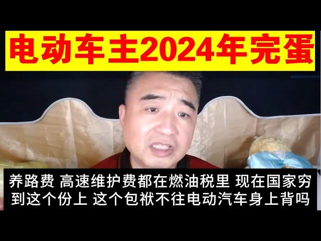 翟山鹰：新能源汽车车主2024年肯定完蛋