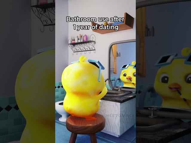 When you're a little too comfortable   #lola #quack #meetquack #funny #happy #cute #animation