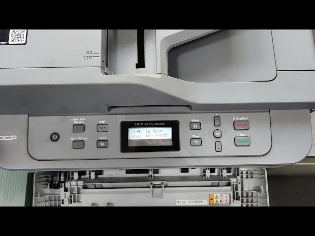 Brother DCP-B7535DW Printer Cartridge Reset | How to Solve Repleace Toner Error | Hot to No Toner