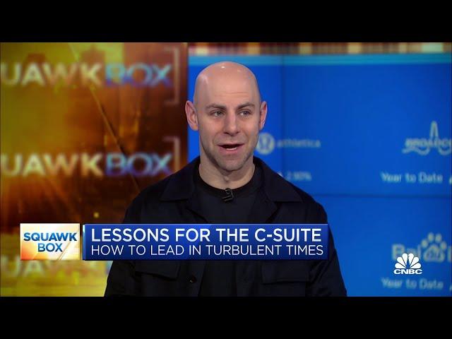 Wharton School professor Adam Grant explains why natural talent is 'overrated'