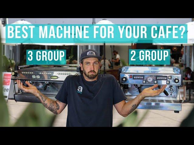 Is a 2-Group or 3-Group Coffee Machine Best for Your Café? (What you need to know)