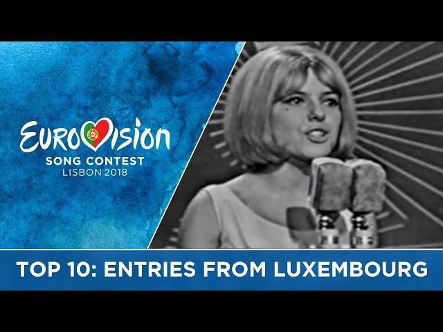 TOP 10: Entries from Luxembourg at the Eurovision Song Contest
