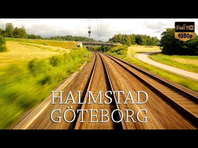 Train Driver's View: Halmstad to Göteborg