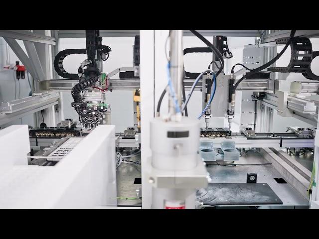 JOT Automation - Power optimizer electronics assembly line