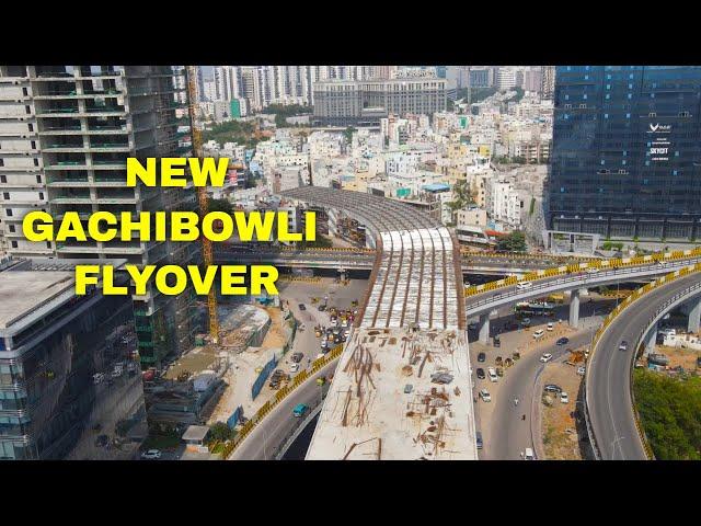 Gachiowli Fly Over Latest Status