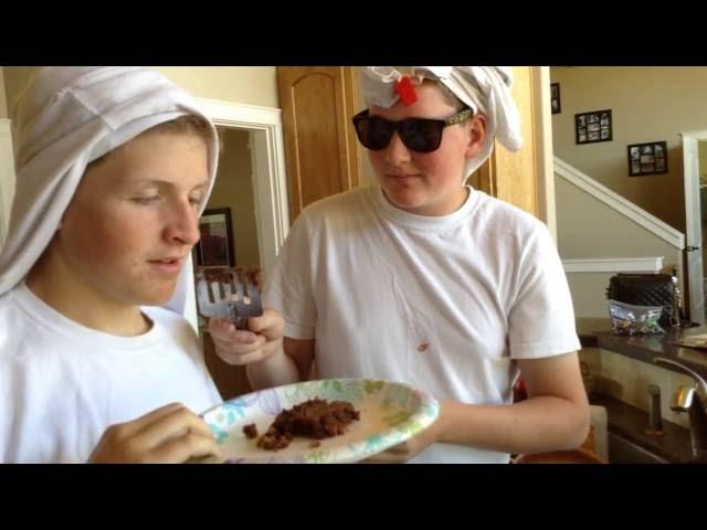 Baking Pot Brownies with Zach and Ethan