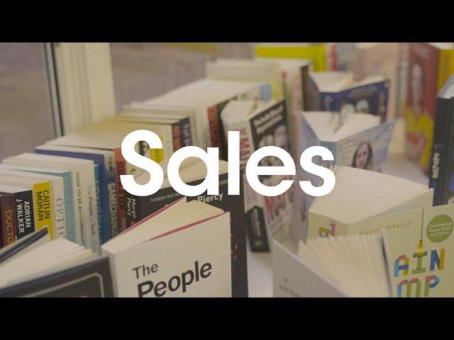 Working in Sales in the publishing industry