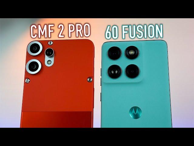 CMF Phone 2 Pro vs Motorola Edge 60 Fusion: The best with stock Android for €250? | COMPARISON
