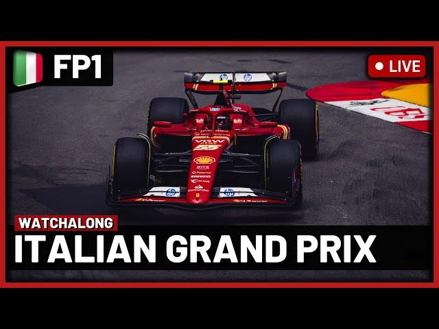 F1 Live: Italian GP Free Practice 1 - Live Timing and Commentary