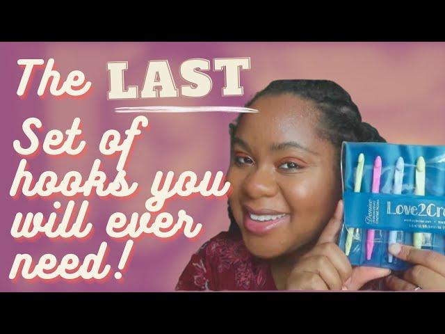 These hooks change the game! : Denise Tunisian Crochet Hook Review