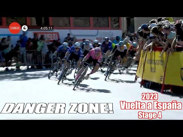 WHY Put THIS Corner at the Finish?! | Vuelta Stage 4 '23