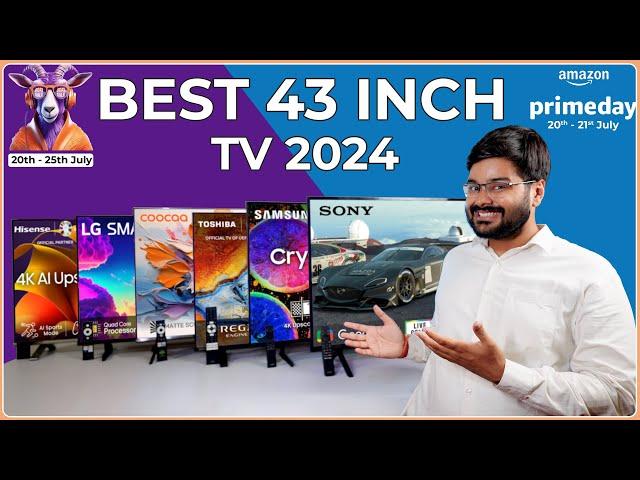 I Bought Every 43-Inch 4K TV!  43-Inch 4K TV Ranking 2024  Prime Day & Flipkart Goat Sale