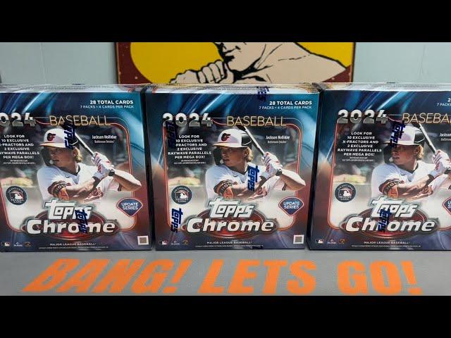 2024 Topps Chrome Update Mega Box Opening - Keep Em Coming!!!