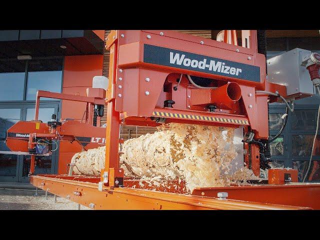 MP100 Log Planer/Moulder in Action | Wood-Mizer