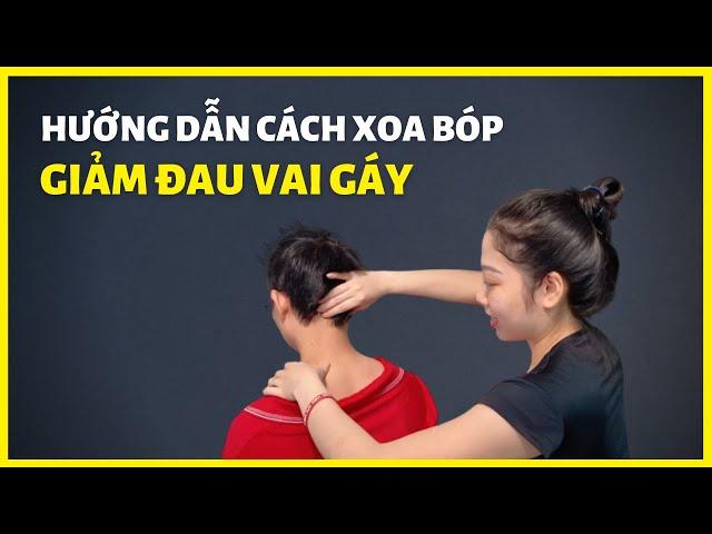 5 Động tác xoa bóp GIẢM ĐAU CỔ VAI GÁY dễ làm rất hiệu quả | Đặng Kim Ba Yoga Trị Liệu