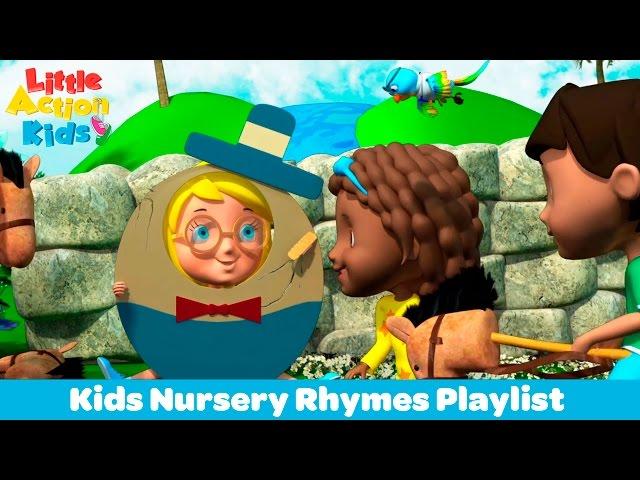 Nursery Rhymes Children & Baby Songs Playlist | Sing & Dance Along With Little Action Kids