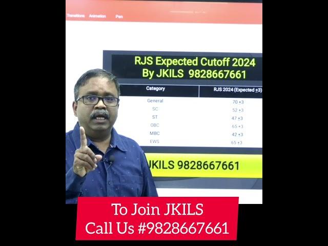 Expected Cut Off RJS 2024 - JKILS