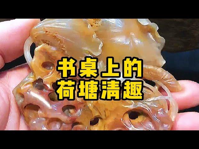 小材料也有大惊喜？书桌上的荷塘清趣