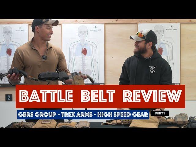 Battle Belts - GBRS - Trex Arms - Part 1 with Army Ranger & Marine