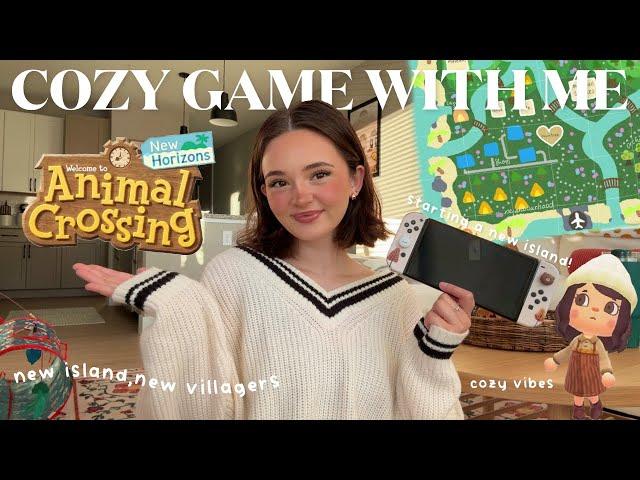 starting a NEW island in animal crossing new horizons ️️ (cozy game with me!)