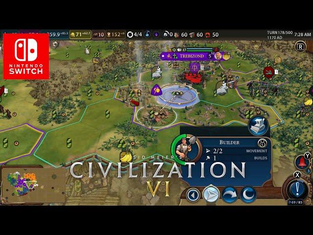 Civilization VI Deity On Switch | Theodora - Part 8 --- Stupid Dark Age (Switch)