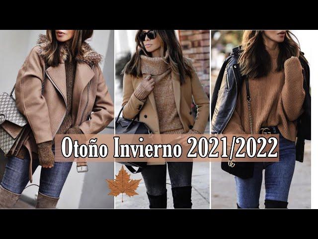 OUTFITS CLÁSICOS DE OTOÑO INVIERNO 2021 2022/ MODA OTOÑO INVIERNO /TENDENCIAS OTOÑO INVIERNO 2021